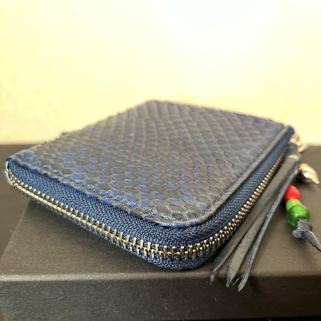 BRU NA BOINNE インディゴパイソンスモールウォレット　新品