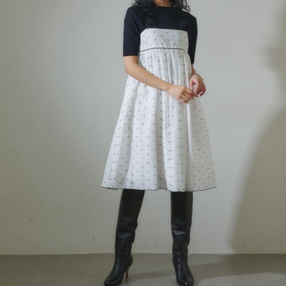 超美品୨୧Whim Gazette GEMINI ドットワンピース　キャミソール
