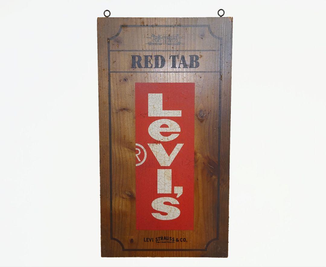 Levi's リーバイス木製非売品看板