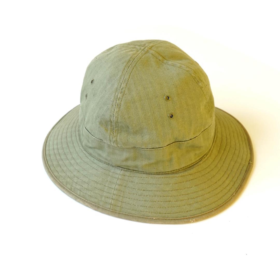 デッドストック 40s ビンテージ US ARMY HBT ハット ミリタリー 40s アメリカ軍 us army デイジーメイハット made in usa - メルカリ