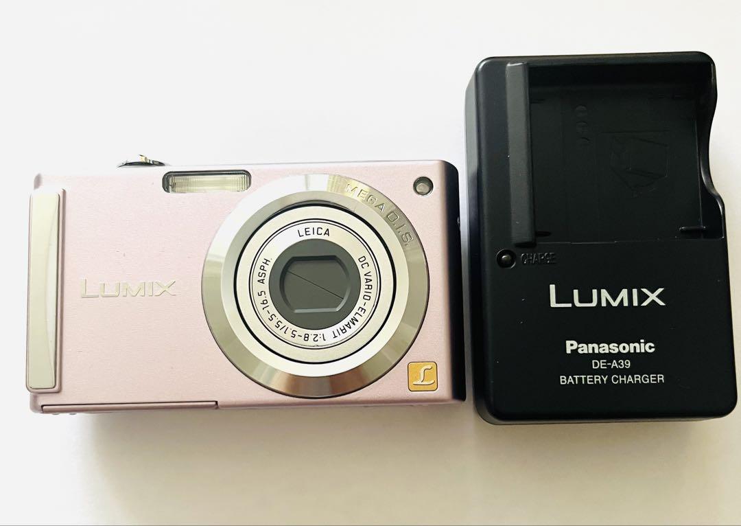 Panasonic DMC-FS3 ピンク コンパクトデジタルカメラ - メルカリ
