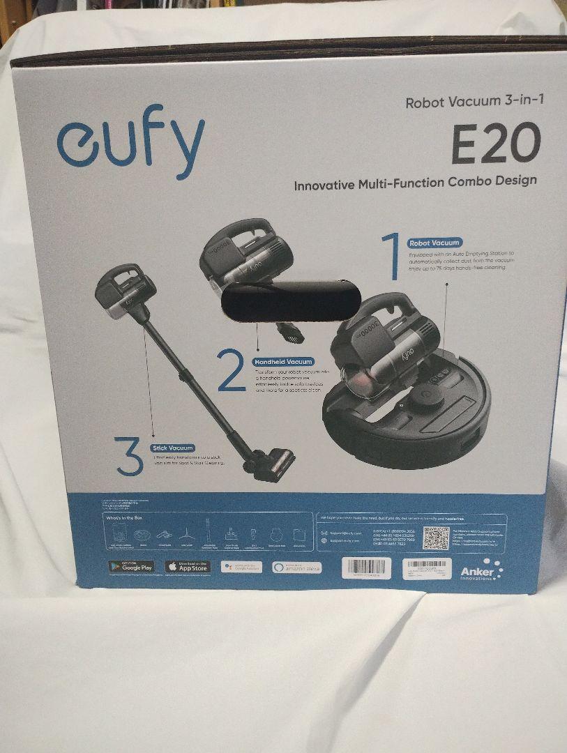 【未使用品】Anker Eufy Robot Vacuum 3-in-1 E20