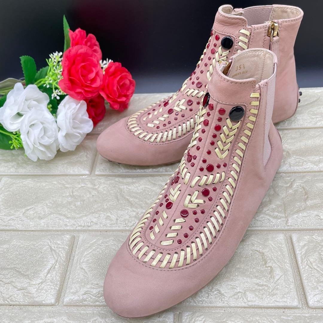 ❤️希少品❤️ TOD'S サイドゴア サイドジップ ショートブーツ トッズ ❤️希少品❤️ TOD'S サイドゴア サイドジップ ショートブーツ トッズ