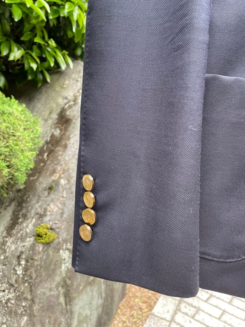 ニューリングウッドBrooks Brothers ネイビーダブルブレザー 38