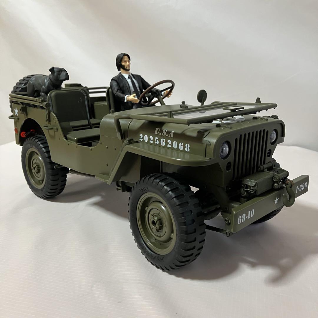 ミリタリー 1/10 ジープ新品フルセット