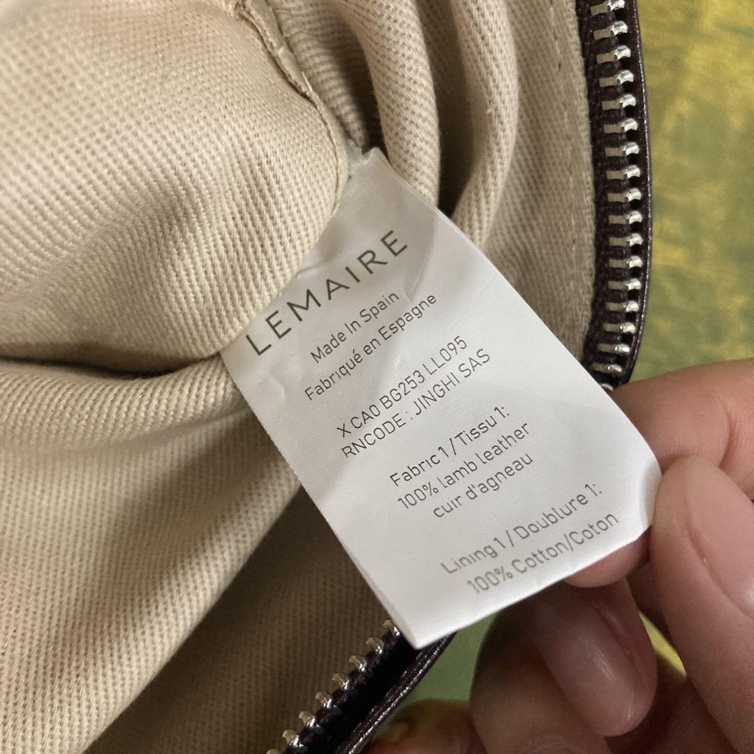 LEMAIRE Soft Croissant ショルダーバッグ ブラウン