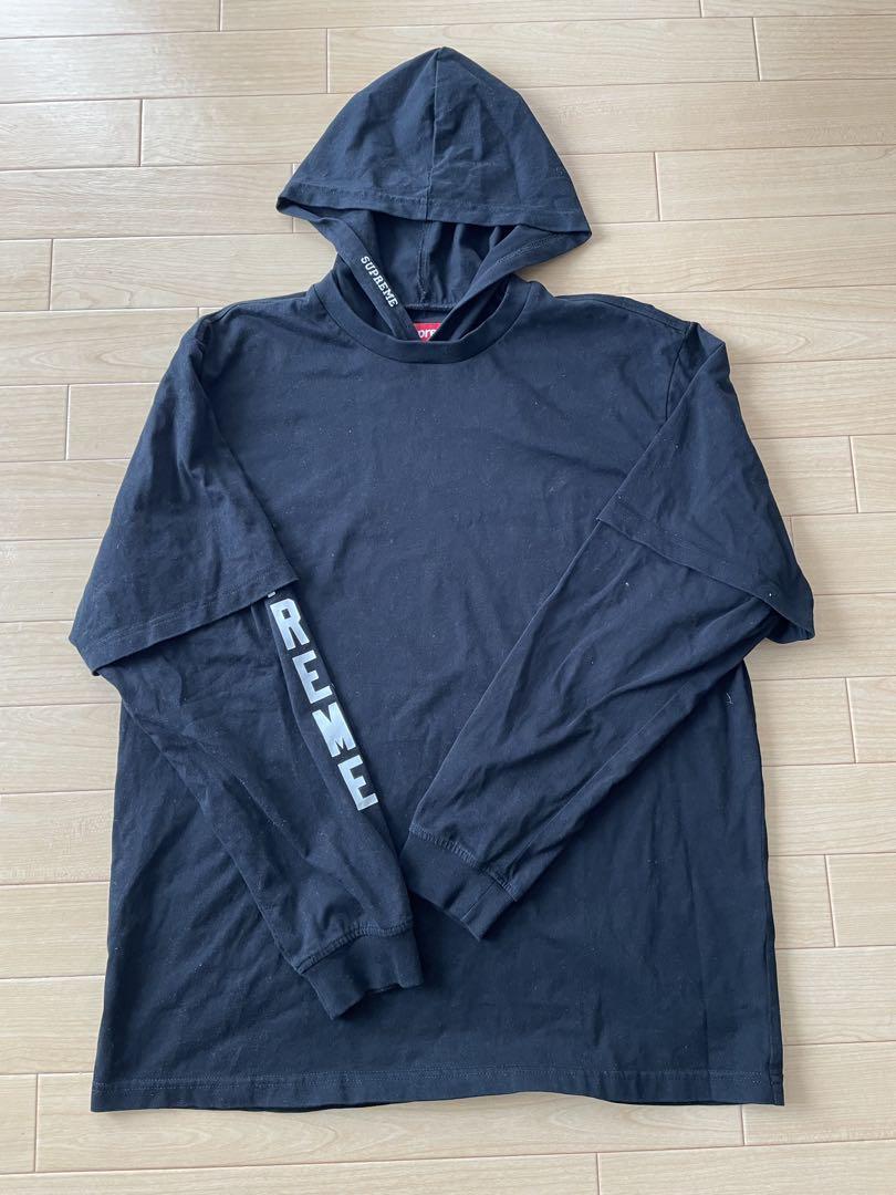 Layered Hooded L/S Top | Supreme 24ss
