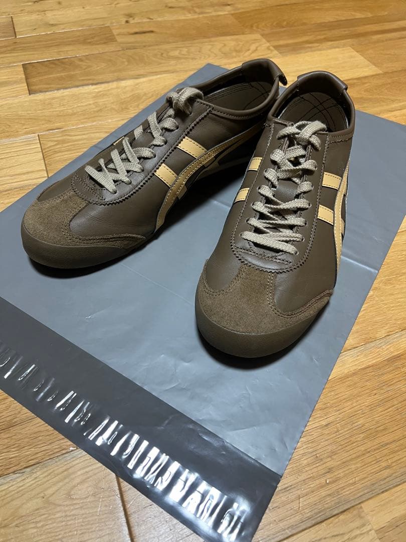 【値下げ】Onitsuka Tiger MEXICO66 ブラウン 27.5cm