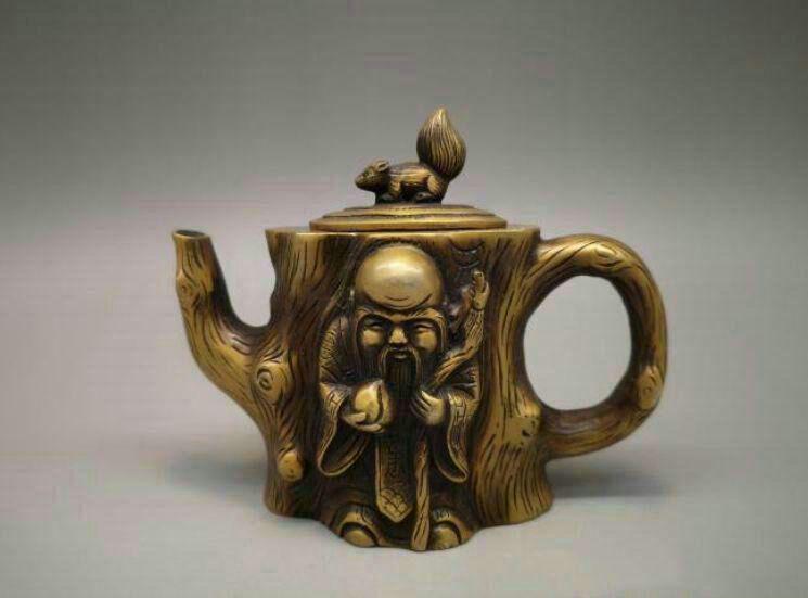 銅 美品 仏教 工芸品 収蔵品 装飾 置物を置く0
