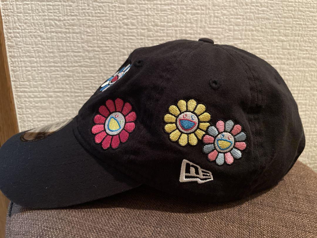 New Era 9TWENTY ネイビー 桜刺繍キャップ 村上隆 東京シリーズ