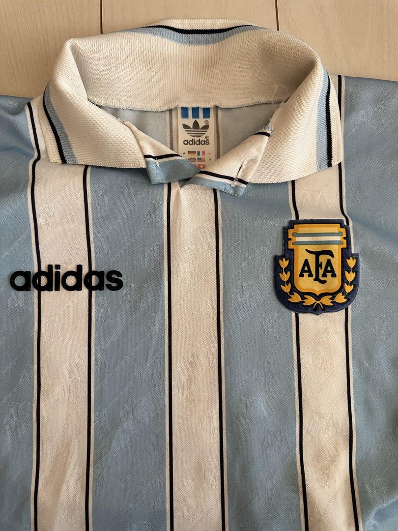 美品 UK製 1994年当時物 サッカーアルゼンチン代表ユニフォーム