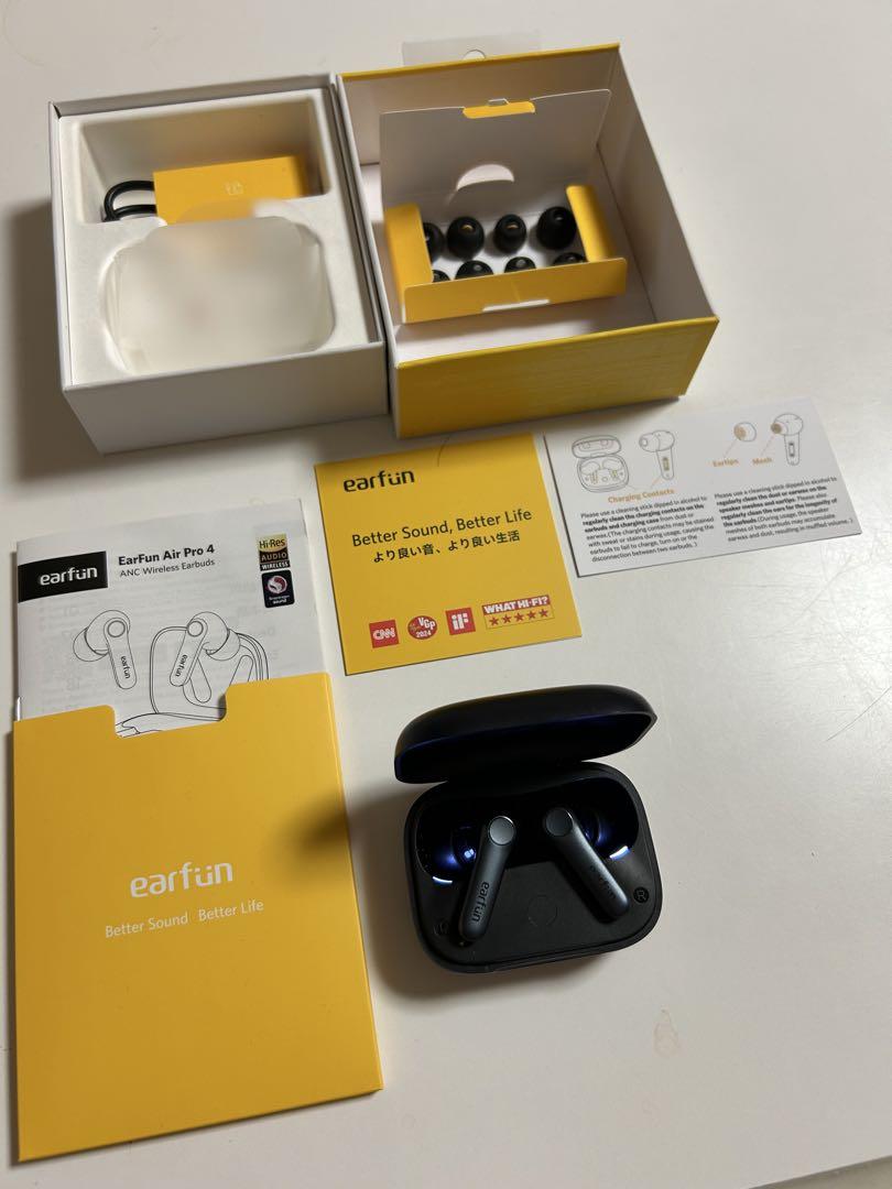 EarFun Air Pro 4 ULTRA ANC イヤフォン - イヤホンアウトレット