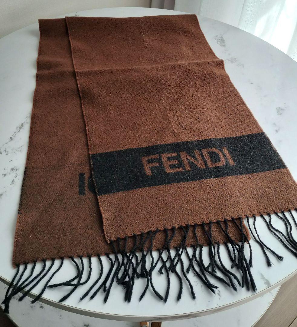 ピキ❣️FENDI フェンディ　ストール　マフラー FENDI フェンディ マフラー FXS143 AH85 レディース カシミヤ混