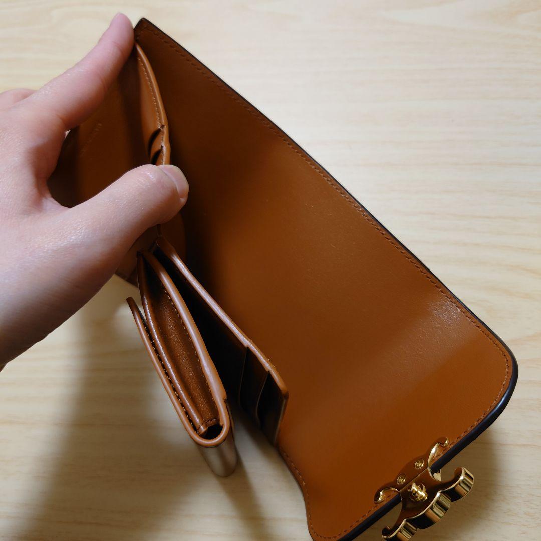 CELINE トリオンフ スモールウォレット
