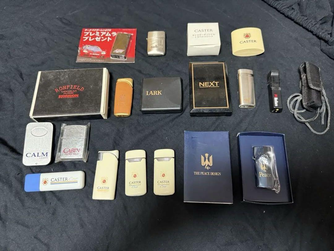 懸賞　ライターセット CASTER CABIN Peace Marlboro