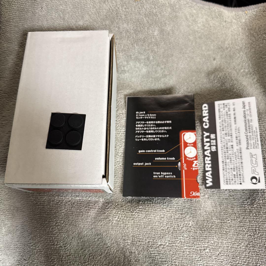 Xotic BB Preamp エフェクター