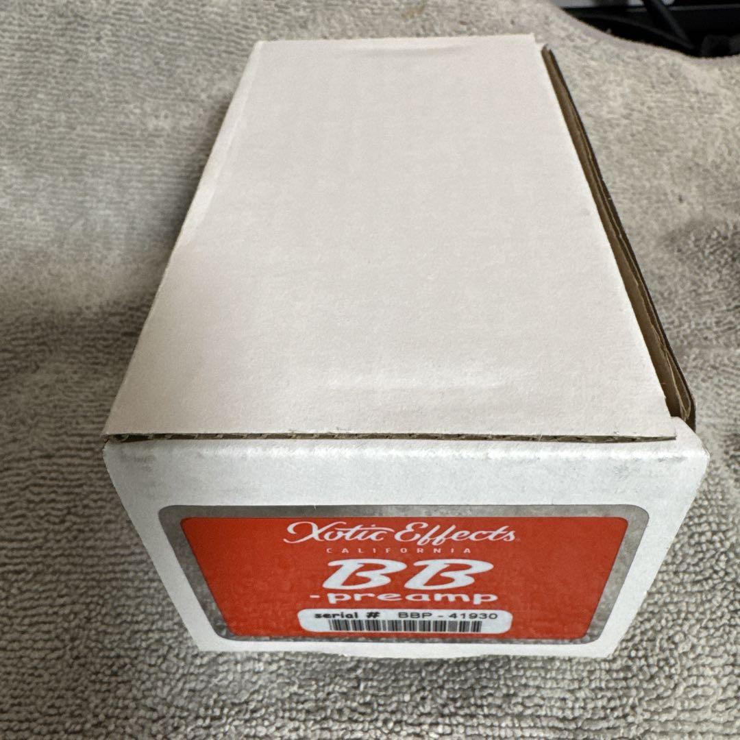 Xotic BB Preamp エフェクター