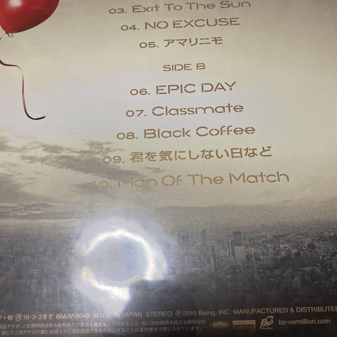 b'z epic day レコード 新品未開封 邦楽
