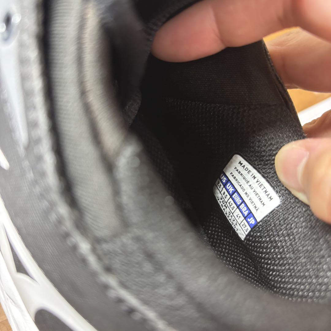 【美品】Mizuno ミズノ　バレーボールシューズ　ブラック　27.5