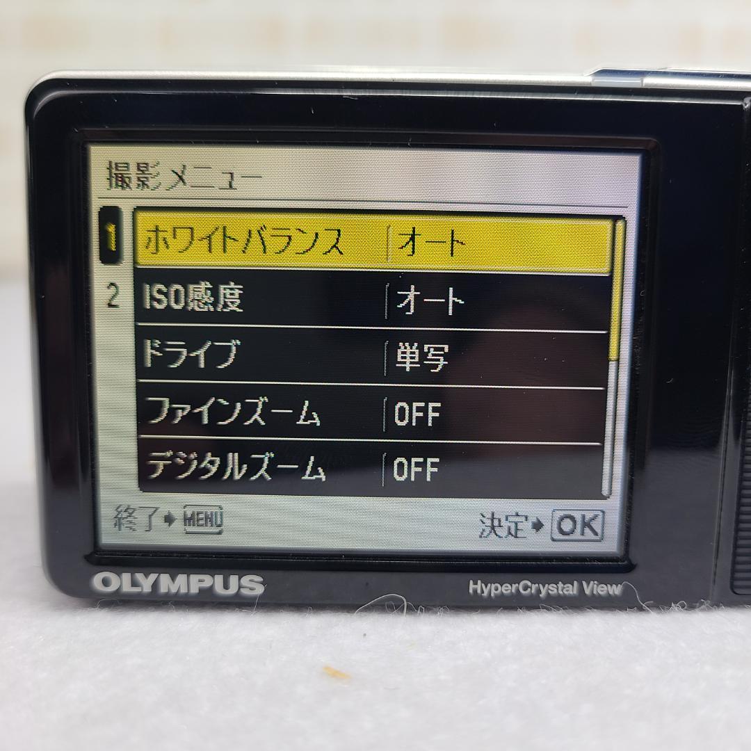 OLYMPUS デジカメ u-7010 コンデジ カスタム　SDカード付