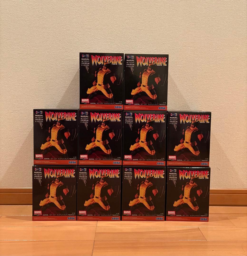MARVEL ACT CUT フィギュア ウルヴァリン 10個セット
