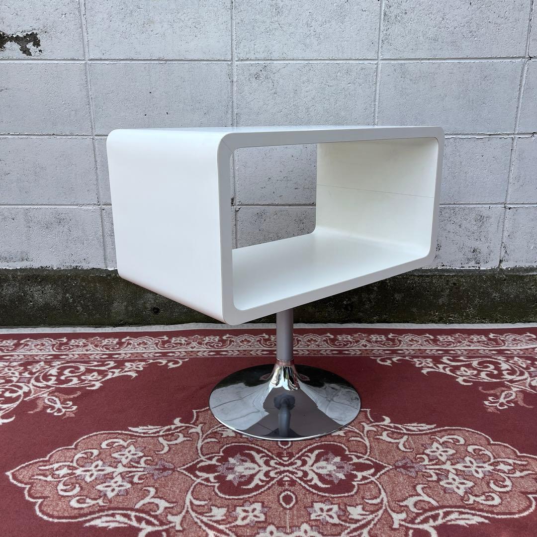 美品 ミッドセンチュリーデザイン◾️サイドテーブル オーディオラック 飾り棚