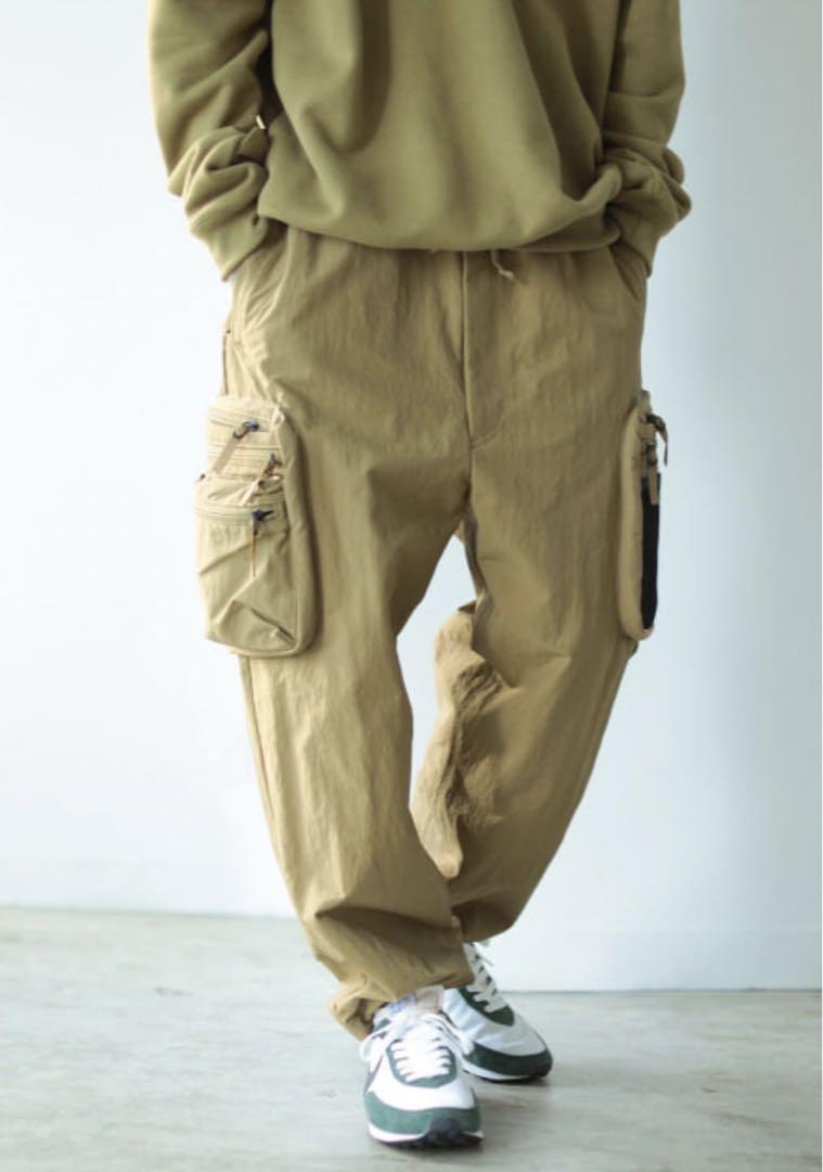 Diaspora skateboards × RAMIDUS カーゴパンツ
