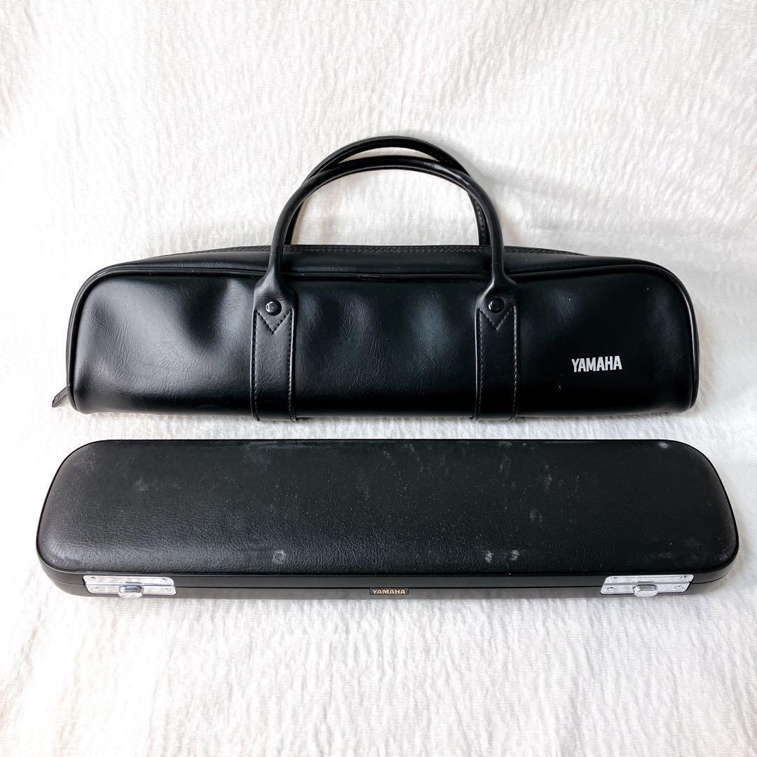 【美品】YAMAHA YFL-281SII フルート リングキィ　インライン 美品】YAMAHA YFL-281SII フルート リングキィ インライン