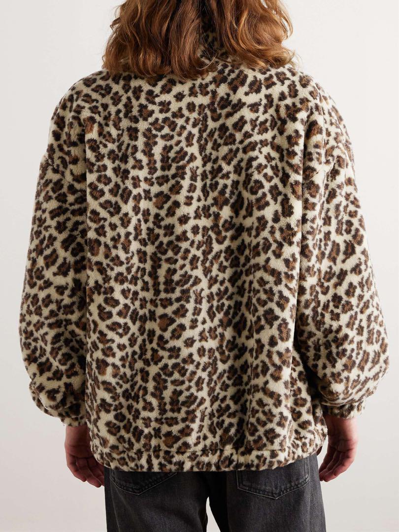 23AW Celine レオパード ウールフリースジャケット トラック