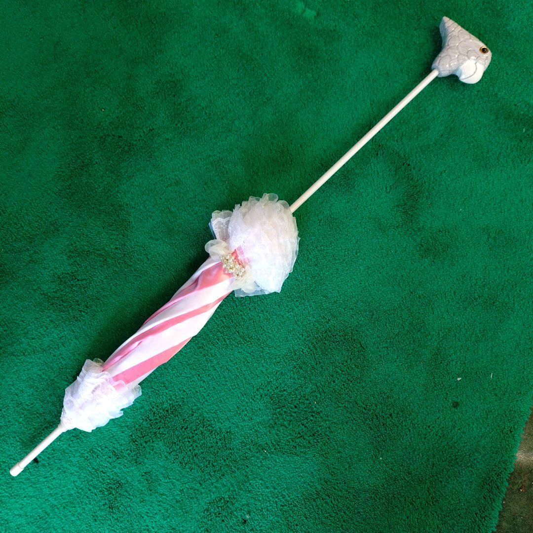 ふに メリーポピンズ　傘 　ハンドメイド　Ⅾハロ 　仮装 海姫‪様専用です。 メリーポピンズ 傘 ハンドメイド 仮装 Ⅾハロ‬