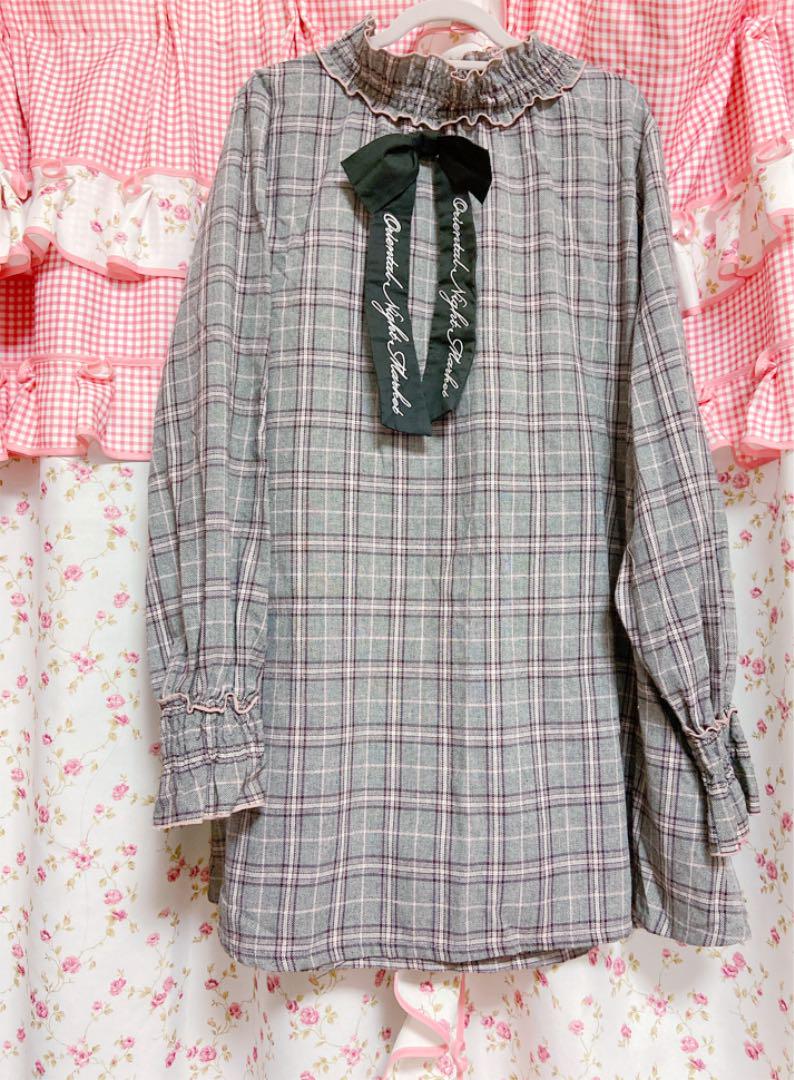 メルカリ One Spo ワンスポチェック 刺繍リボン ワンピース原宿 量産系 ミニワンピース 3 333 中古や未使用のフリマ メルカリ One Spo ワンスポチェック 刺繍リボン ワンピース原宿 量産系 ミニワンピース 3 333 中古や未使用のフリマ