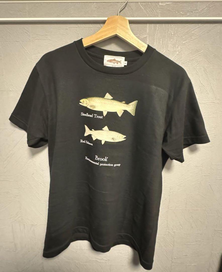 Brook Tシャツ Curve Fish TEE size L