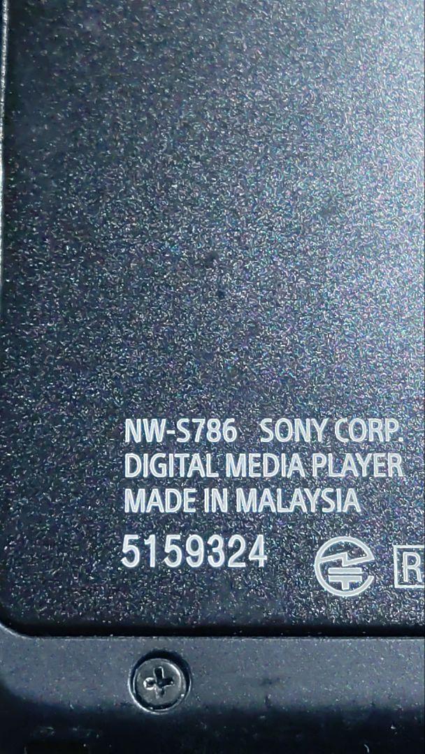 ソニーウォークマン NW−S786 管理ナンバー5001新 発売