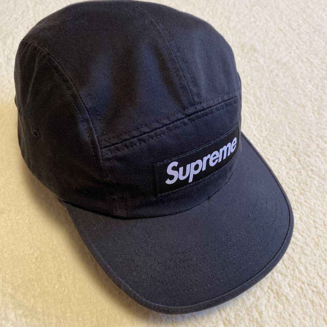 Supreme シュプリーム　キャンプキャップ　黒