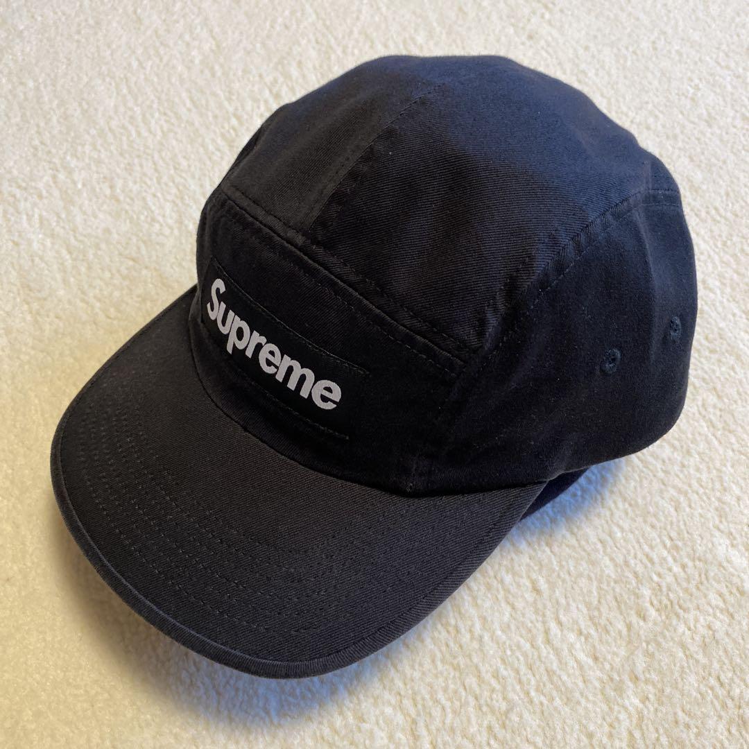 Supreme シュプリーム　キャンプキャップ　黒