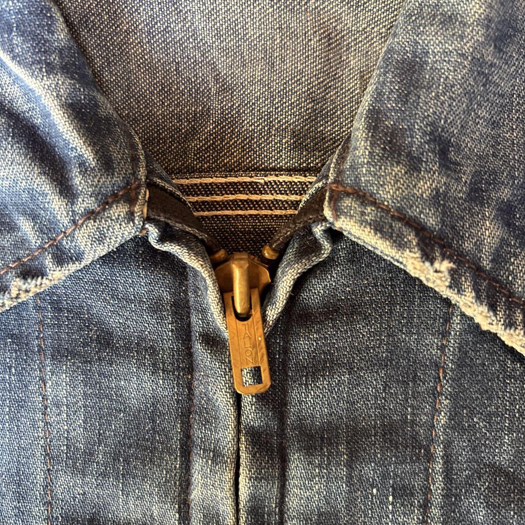 期間限定出品。 神色落ち‼️鬼ハチノス‼️ Lee 91-B デニム