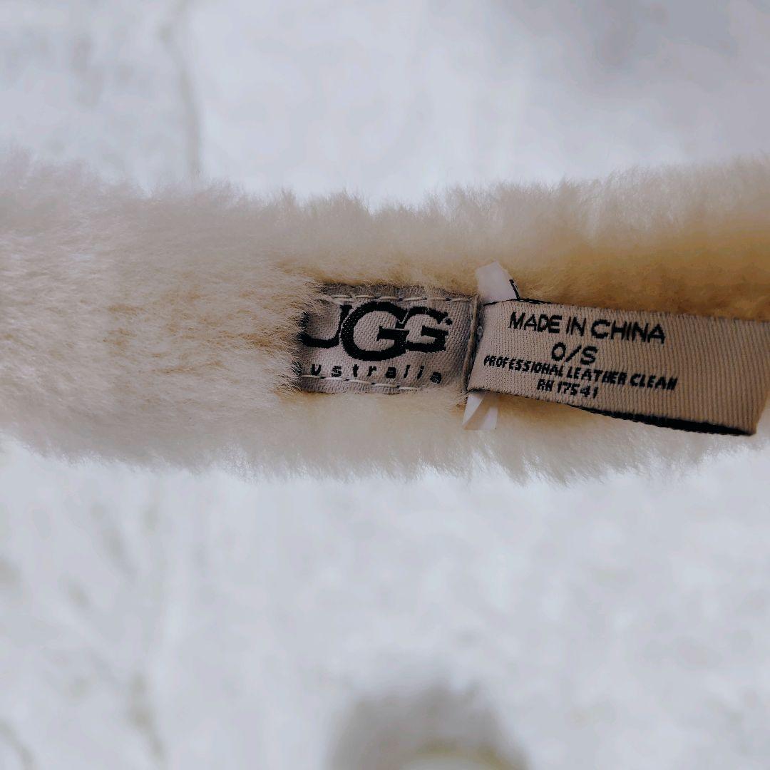 UGG イヤーマフ シープスキン ムートン 耳当て ボア