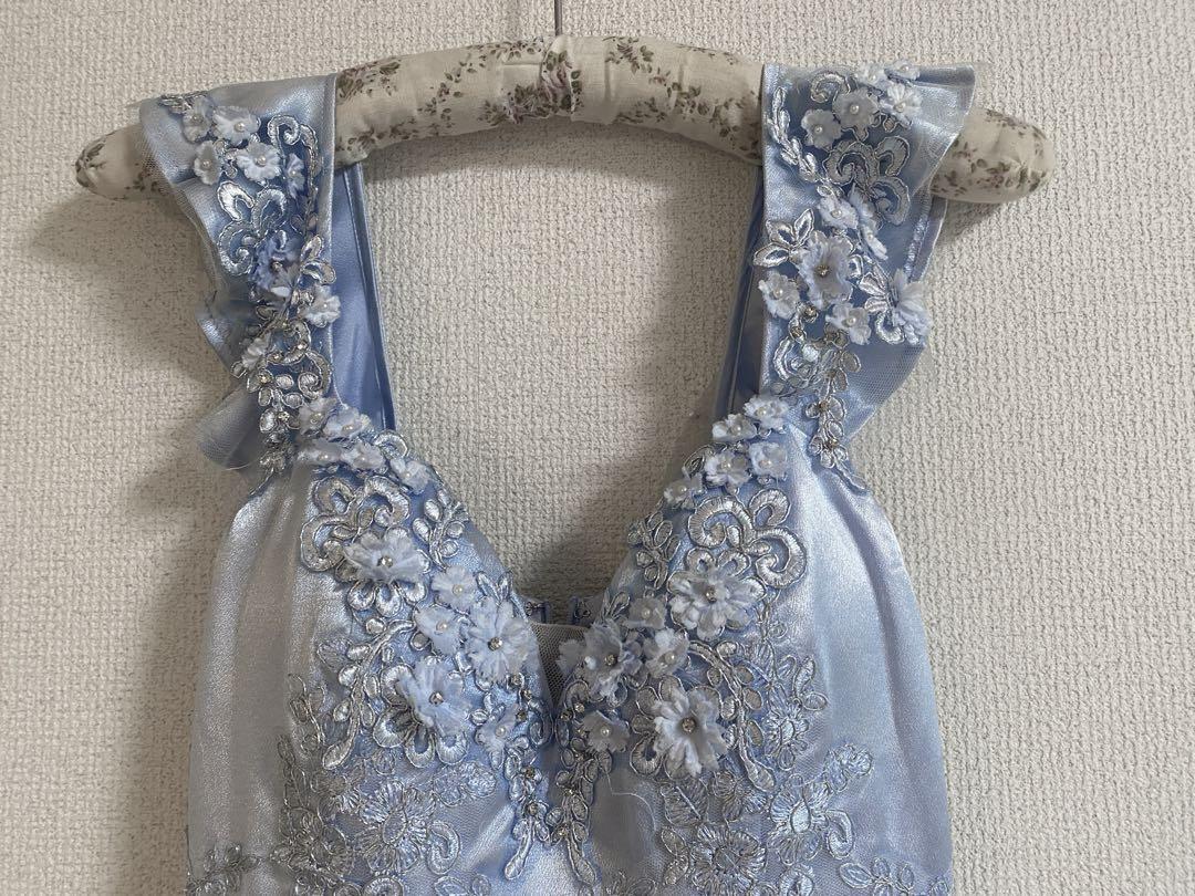 ROBE de FLEURS ローブドフルール キャバドレス フリルスカート