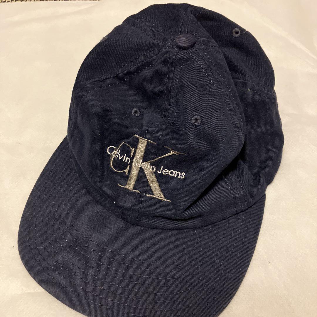 90s   Jeans ネイビーキャップ アメリカ製