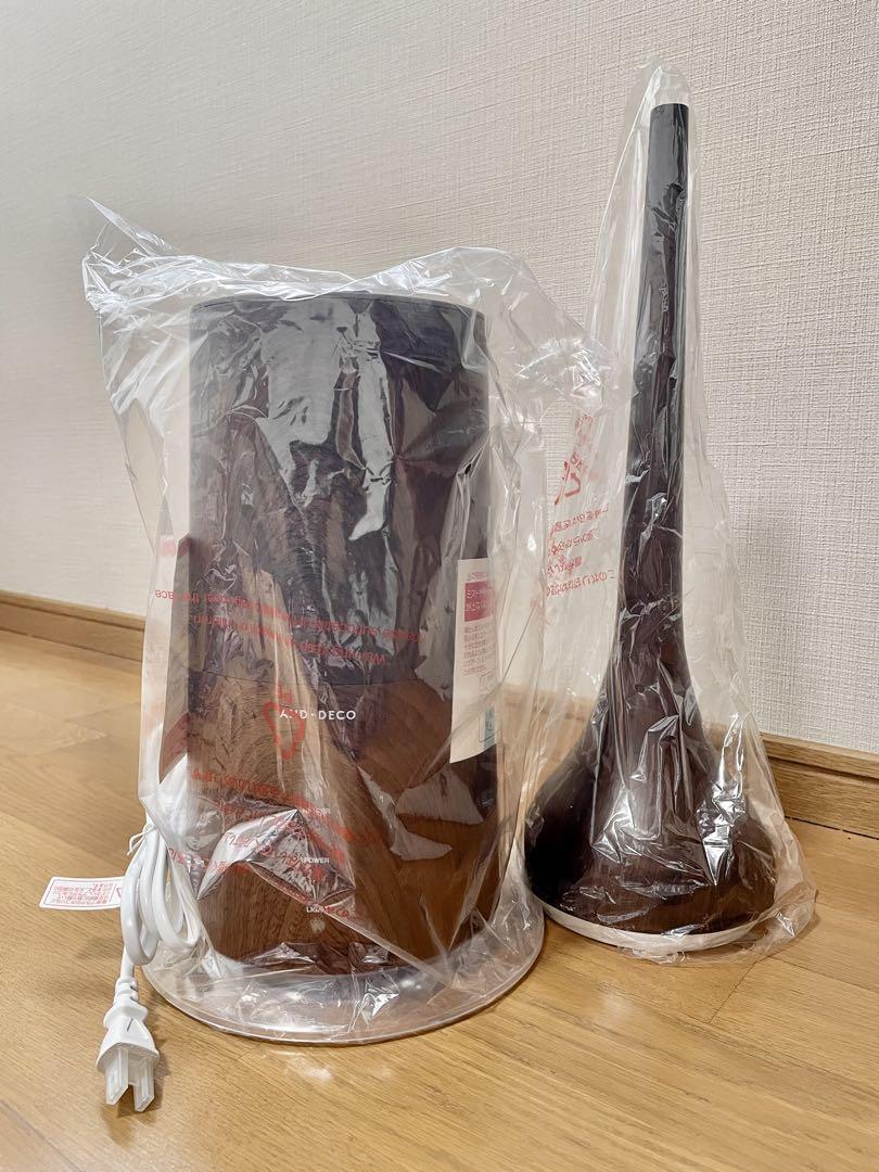 【未使用・美品】AND・DECO 2WAYハイブリッド加湿器