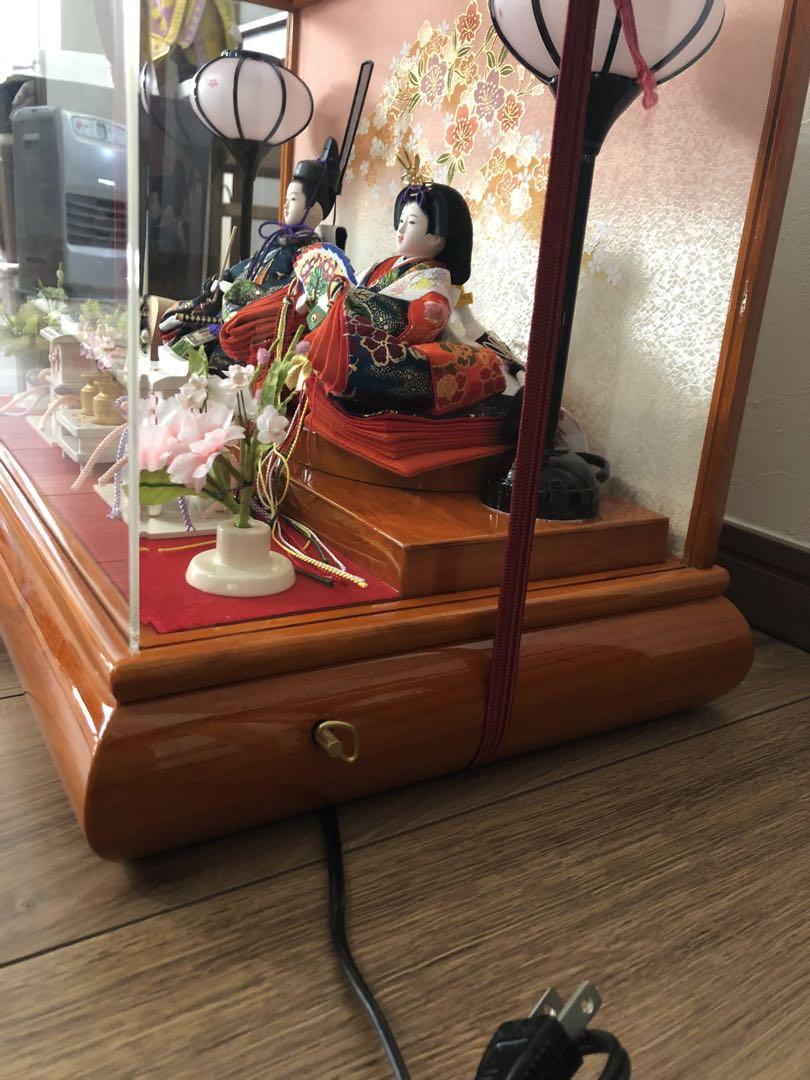 雛人形 ケース付き 多色