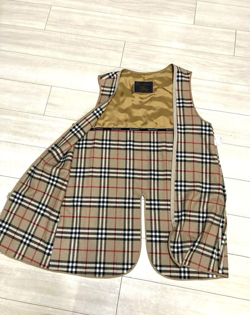 【Burberrys】バーバリーライナー付きコート レディースゆったり目9号 M