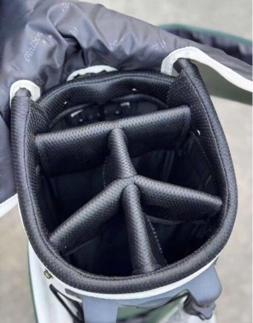Malbon golf マルボン ゴルフ キャディバック スタンド式 グリーン