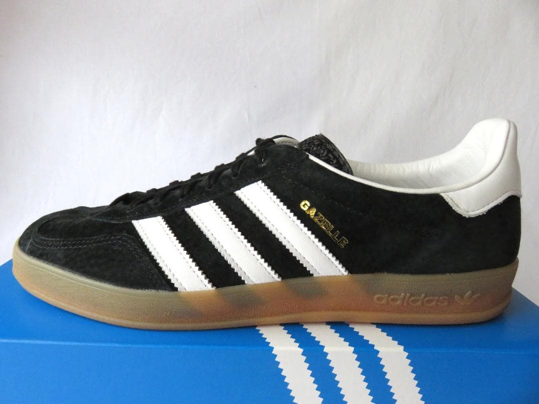 アディダスオリジナルス ガゼルインドア ブラック US9.5 Gazelle