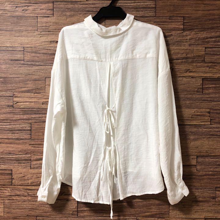 メルカリ しまむら バックリボン 白シャツ ユニクロ Gu 無印良品 ローリーズファーム シャツ ブラウス 七分 長袖 900 中古や未使用のフリマ メルカリ しまむら バックリボン 白シャツ ユニクロ Gu 無印良品 ローリーズファーム シャツ ブラウス 七分 長袖 900 中古や未使用のフリマ