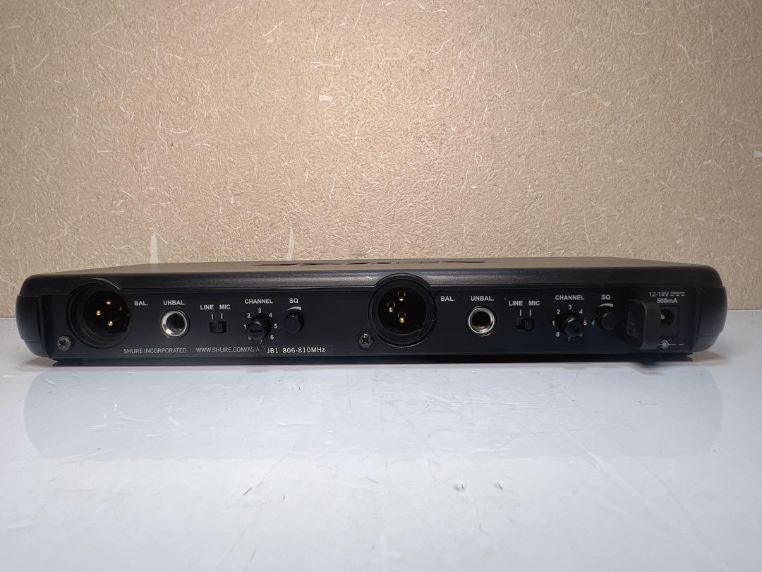 SHURE SVX88/PG58 ワイヤレスマイク デュアルボーカル