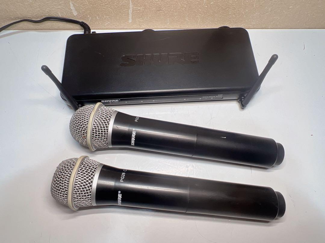 SHURE SVX88/PG58 ワイヤレスマイク デュアルボーカル