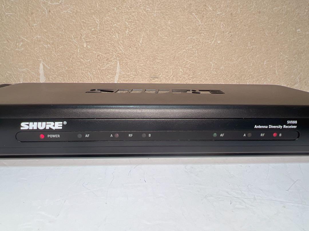 SHURE SVX88/PG58 ワイヤレスマイク デュアルボーカル