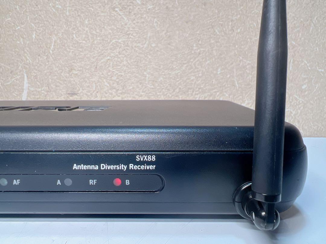 SHURE SVX88/PG58 ワイヤレスマイク デュアルボーカル