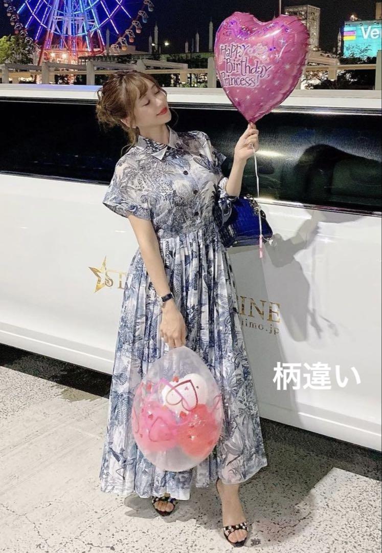 Dior シャツドレス トワルドジュイ ワンピース 36サイズ ロング